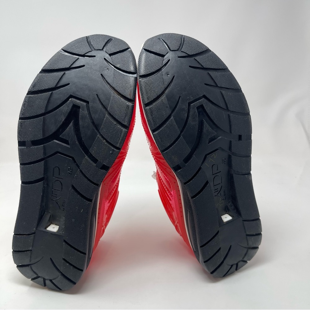 AIRDP by Ishu+ Transparent Red Designer Sneakers | Italian Fashion Tech Shoes‎ - Picture 14 of 16